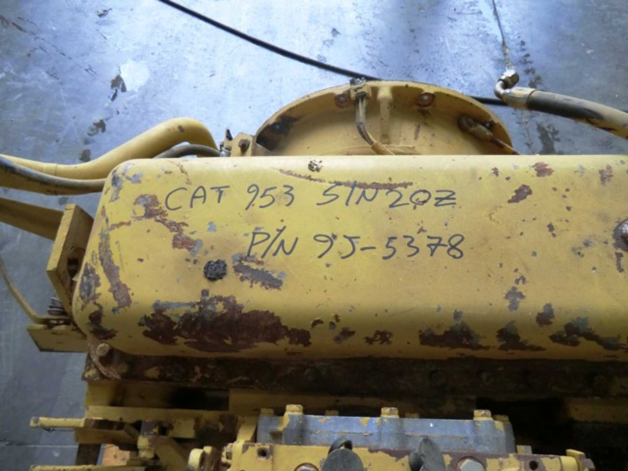 变速箱 适用于 建筑机械 Caterpillar 953 TRASMISSIONE：图6