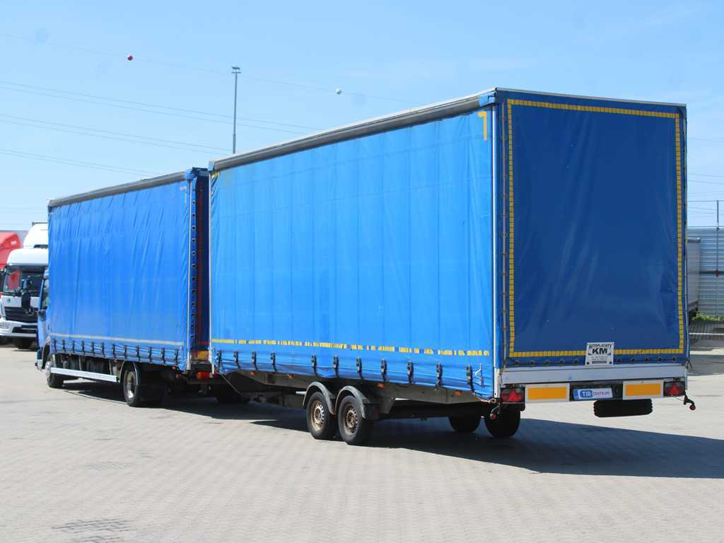 DAF FA LF 45, EURO 5, TYRES 80% + AGADOS TRAILER - 侧帘卡车:图5 DAF FA LF 45, EURO 5, TYRES 80% + AGADOS TRAILER - 侧帘卡车:图5