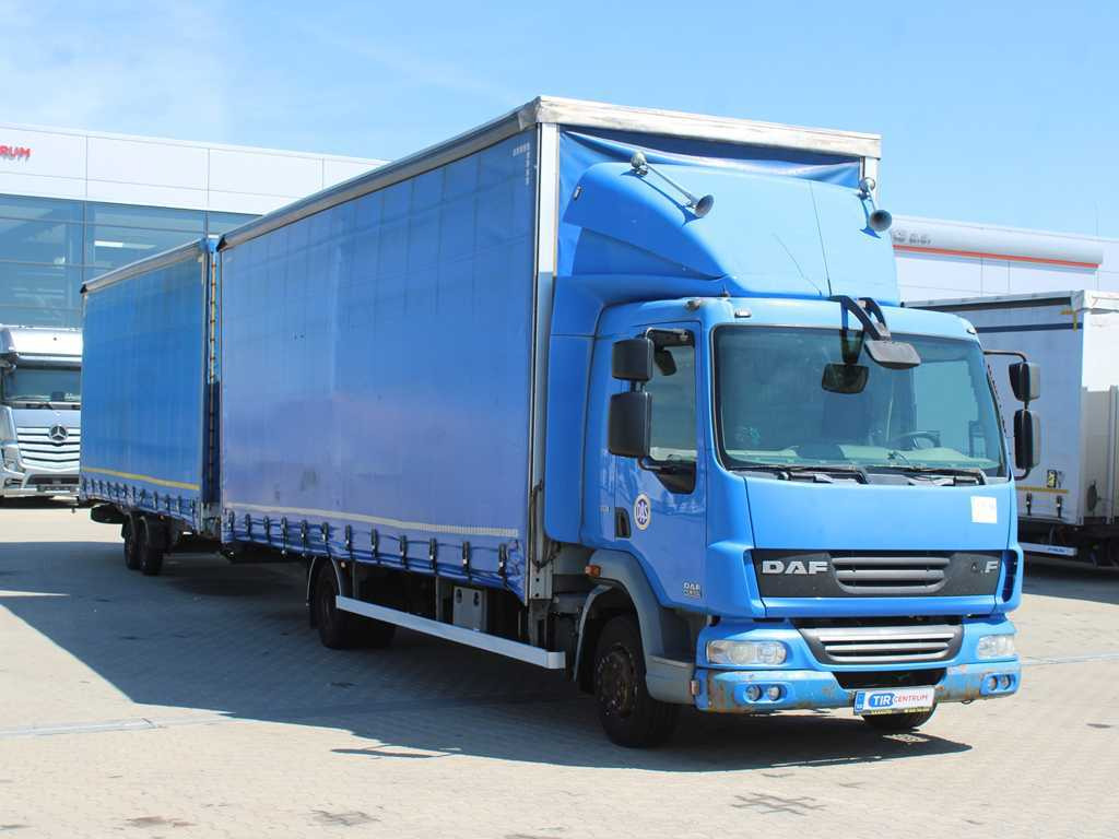 DAF FA LF 45, EURO 5, TYRES 80% + AGADOS TRAILER - 侧帘卡车:图3 DAF FA LF 45, EURO 5, TYRES 80% + AGADOS TRAILER - 侧帘卡车:图3