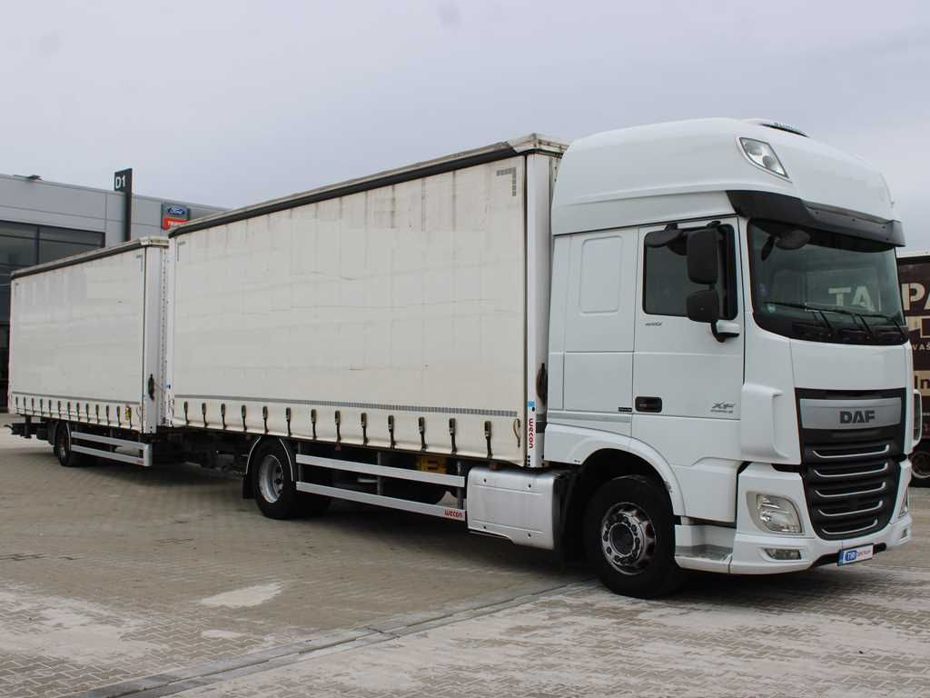 DAF XF 440 FA, EURO 6, SECONDARY AIR CONDITIONING - 侧帘卡车:图2 DAF XF 440 FA, EURO 6, SECONDARY AIR CONDITIONING - 侧帘卡车:图2