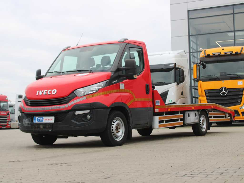 Iveco 35S18, EURO 6, WINCH, DRIVES, TIRES 80% - 拖吊车:图1 Iveco 35S18, EURO 6, WINCH, DRIVES, TIRES 80% - 拖吊车:图1