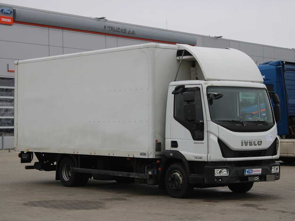 Iveco EUROCARGO 75-210, EURO 6, HYDRAULIC FRONT, CARRIER, TIRE 80% - 冷藏车:图3 Iveco EUROCARGO 75-210, EURO 6, HYDRAULIC FRONT, CARRIER, TIRE 80% - 冷藏车:图3