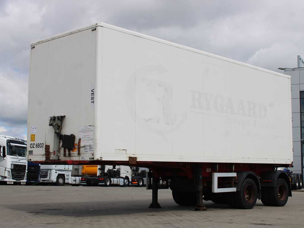 KEL-BERG E36S2, AXLES 10t, EXPANDABLE, SAF AXLES - 封闭厢式半拖车:图1 KEL-BERG E36S2, AXLES 10t, EXPANDABLE, SAF AXLES - 封闭厢式半拖车:图1