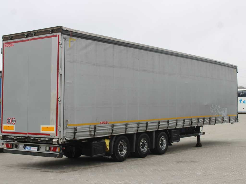 Kögel SN 24, LOWDECK, LIFTING AXLE, MULTILOCK - 侧帘半拖车:图3 Kögel SN 24, LOWDECK, LIFTING AXLE, MULTILOCK - 侧帘半拖车:图3