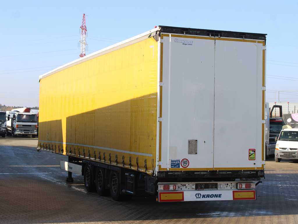 Krone SD, LOWDECK, LIFTING AXLE, LIFTING ROOF, MULTILOCK - 侧帘半拖车:图5 Krone SD, LOWDECK, LIFTING AXLE, LIFTING ROOF, MULTILOCK - 侧帘半拖车:图5