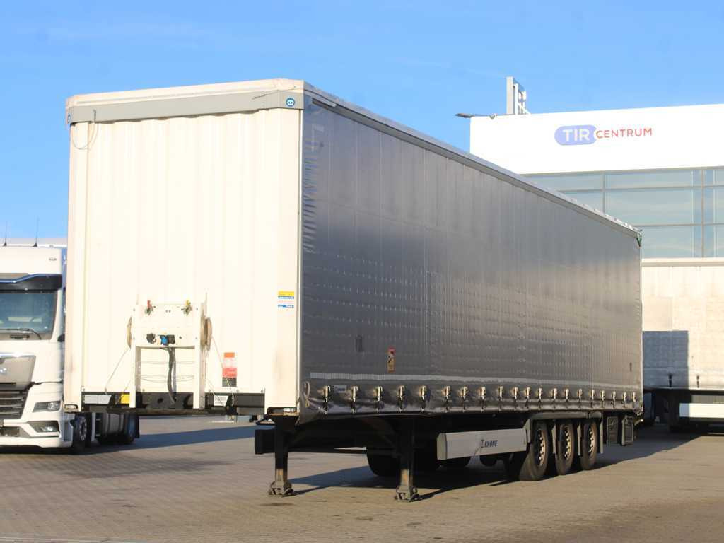 Krone SD, LOWDECK, LIFTING AXLE, MULTILOCK, LIFTING ROOF - 侧帘半拖车:图1 Krone SD, LOWDECK, LIFTING AXLE, MULTILOCK, LIFTING ROOF - 侧帘半拖车:图1