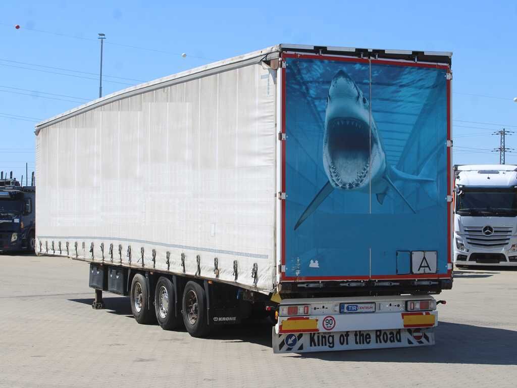 Krone SD, LOWDECK, MULTILOCK, LIFTING AXLE, LIFTING ROOF - 侧帘半拖车:图4 Krone SD, LOWDECK, MULTILOCK, LIFTING AXLE, LIFTING ROOF - 侧帘半拖车:图4