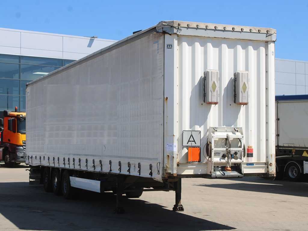 Krone SD, LOWDECK, MULTILOCK, LIFTING AXLE, LIFTING ROOF - 侧帘半拖车:图2 Krone SD, LOWDECK, MULTILOCK, LIFTING AXLE, LIFTING ROOF - 侧帘半拖车:图2