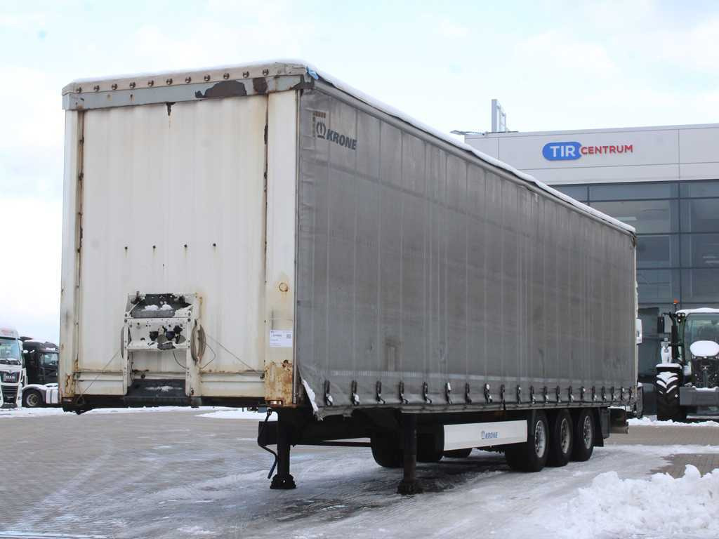 Krone SD, LOWDECK, MULTILOCK, LIFTING AXLE, LIFTING ROOF - 侧帘半拖车:图1 Krone SD, LOWDECK, MULTILOCK, LIFTING AXLE, LIFTING ROOF - 侧帘半拖车:图1