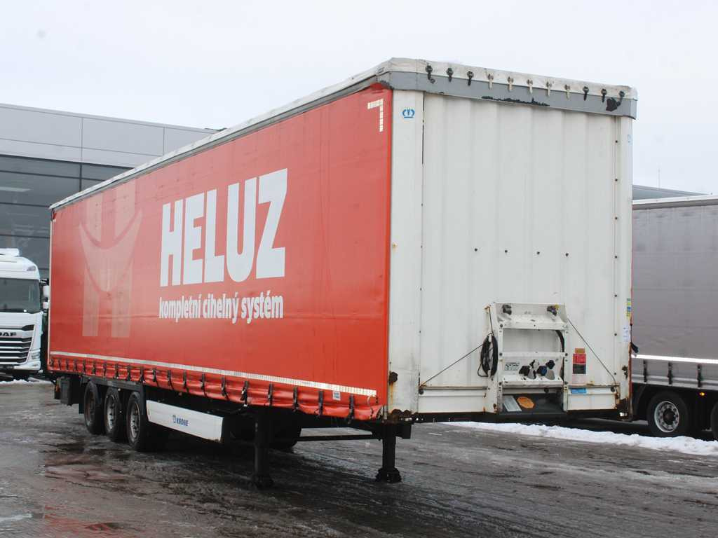 Krone SD, LOWDECK, MULTILOCK, LIFTING AXLE, LIFTING ROOF - 侧帘半拖车:图3 Krone SD, LOWDECK, MULTILOCK, LIFTING AXLE, LIFTING ROOF - 侧帘半拖车:图3