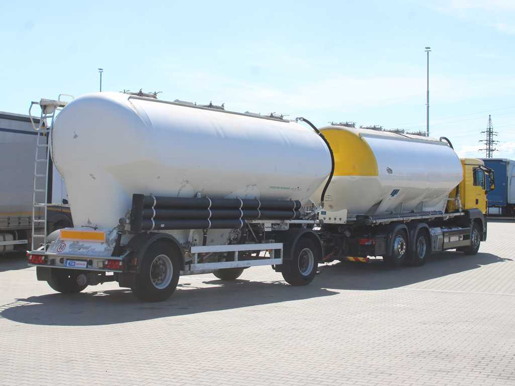 MAN TGA 26.440, 6x2, EURO 5, FELDBINDER 30m3, LIFTING AXLE, SILO + SPITZER (2006) - 罐车:图4 MAN TGA 26.440, 6x2, EURO 5, FELDBINDER 30m3, LIFTING AXLE, SILO + SPITZER (2006) - 罐车:图4