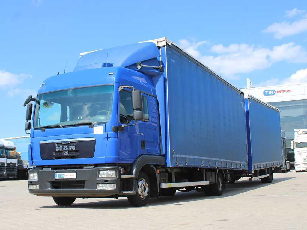 MAN TGL 8.220, EURO 5EEV, INDEPENDENT AIR CONDITIONING + SVAN CHT101 (2014) - 侧帘卡车:图1 MAN TGL 8.220, EURO 5EEV, INDEPENDENT AIR CONDITIONING + SVAN CHT101 (2014) - 侧帘卡车:图1