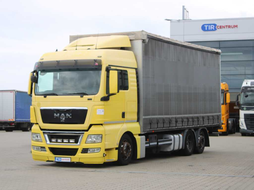 MAN TGX 24.440, EURO 5EEV, 6X2, AIR SUSPENSION - 侧帘卡车:图1 MAN TGX 24.440, EURO 5EEV, 6X2, AIR SUSPENSION - 侧帘卡车:图1