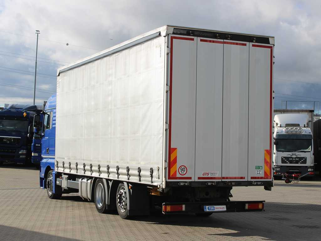 MAN TGX 24.460, EURO 6, 6X2, INDEPENDENT AIR CONDITIONING, AIR SUSPENSION - 侧帘卡车:图5 MAN TGX 24.460, EURO 6, 6X2, INDEPENDENT AIR CONDITIONING, AIR SUSPENSION - 侧帘卡车:图5
