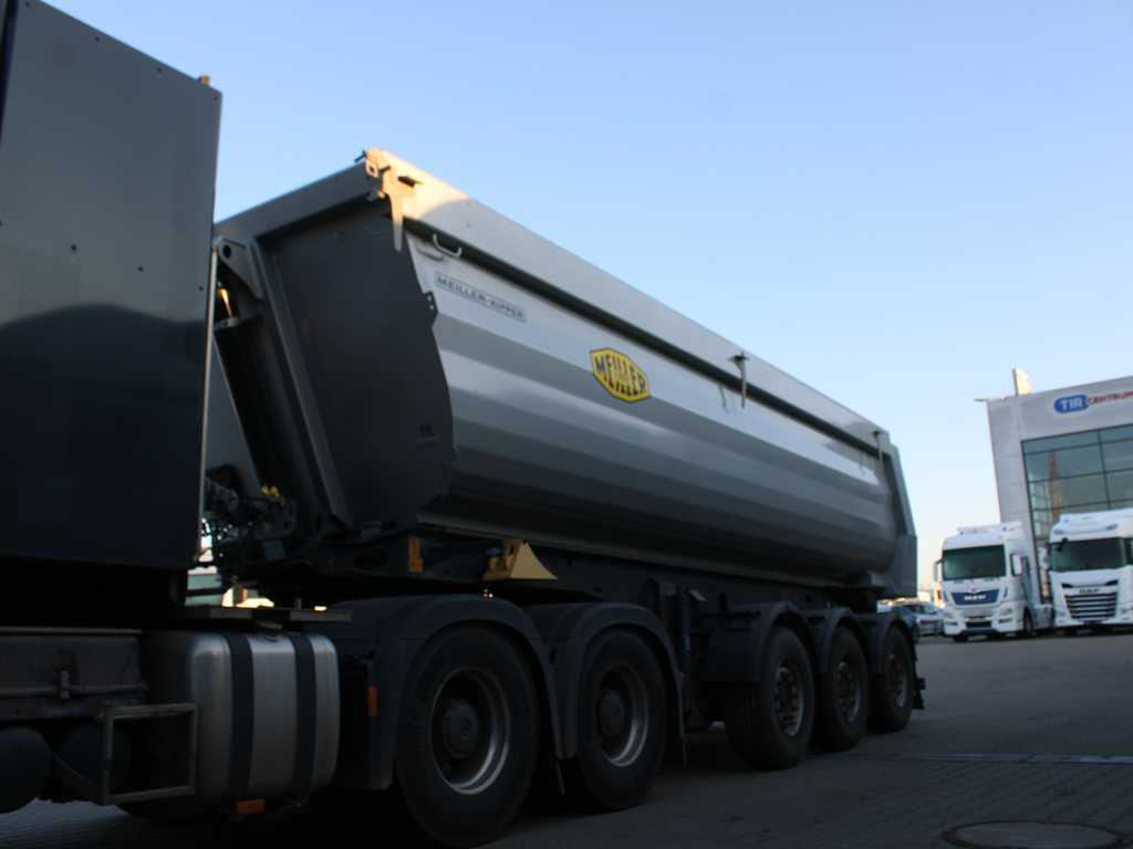 Meiller MHPS 12/27 NOSS2, LIFT AXLE, SAF - 翻斗半拖车:图1 Meiller MHPS 12/27 NOSS2, LIFT AXLE, SAF - 翻斗半拖车:图1
