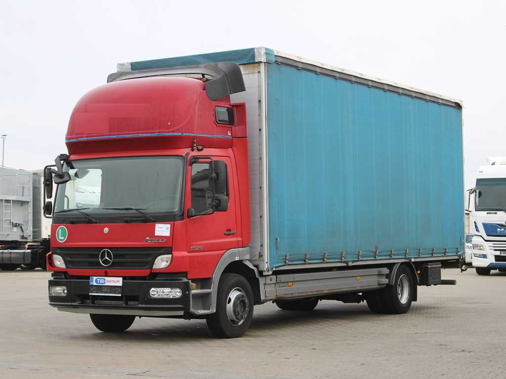Mercedes-Benz ATEGO 1529 L, SLEEPING BODY, EURO 5 - 侧帘卡车:图1 Mercedes-Benz ATEGO 1529 L, SLEEPING BODY, EURO 5 - 侧帘卡车:图1