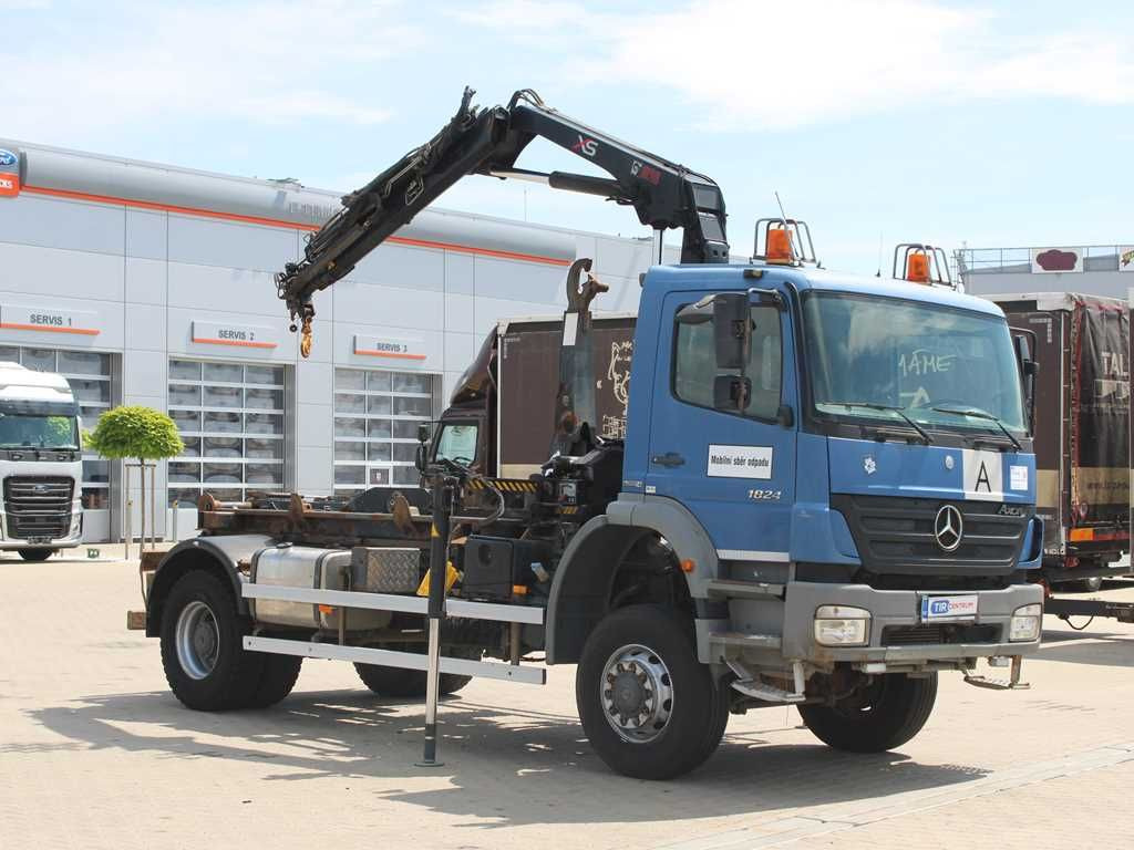Mercedes-Benz AXOR 1824, CRANE HIAB 099B-3 DUO, 4x4 - 起重车:图2 Mercedes-Benz AXOR 1824, CRANE HIAB 099B-3 DUO, 4x4 - 起重车:图2