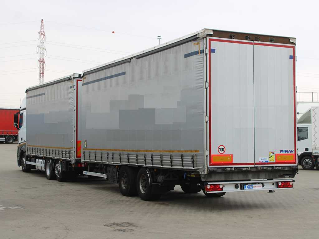 Mercedes-Benz Actros 2542, 6X2, EURO 6, AIR SUSPENSION + PANAV TV018M - 侧帘卡车:图5 Mercedes-Benz Actros 2542, 6X2, EURO 6, AIR SUSPENSION + PANAV TV018M - 侧帘卡车:图5