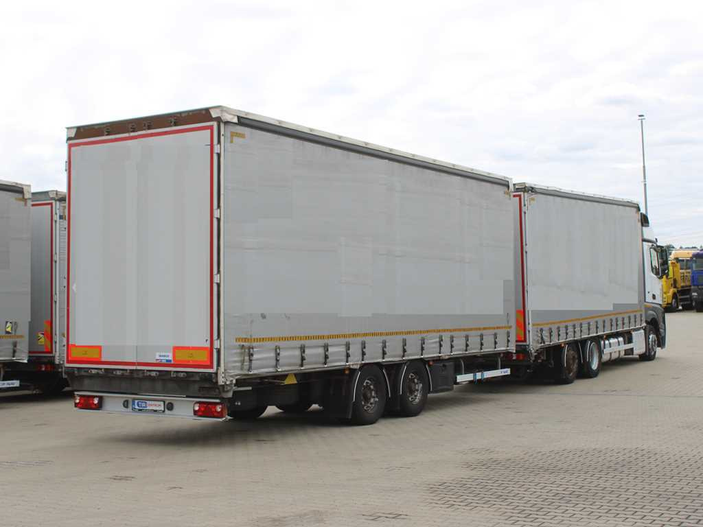 Mercedes-Benz Actros 2542, 6X2, LIFTING AXLE + PANAV TVK18M - 侧帘卡车:图4 Mercedes-Benz Actros 2542, 6X2, LIFTING AXLE + PANAV TVK18M - 侧帘卡车:图4