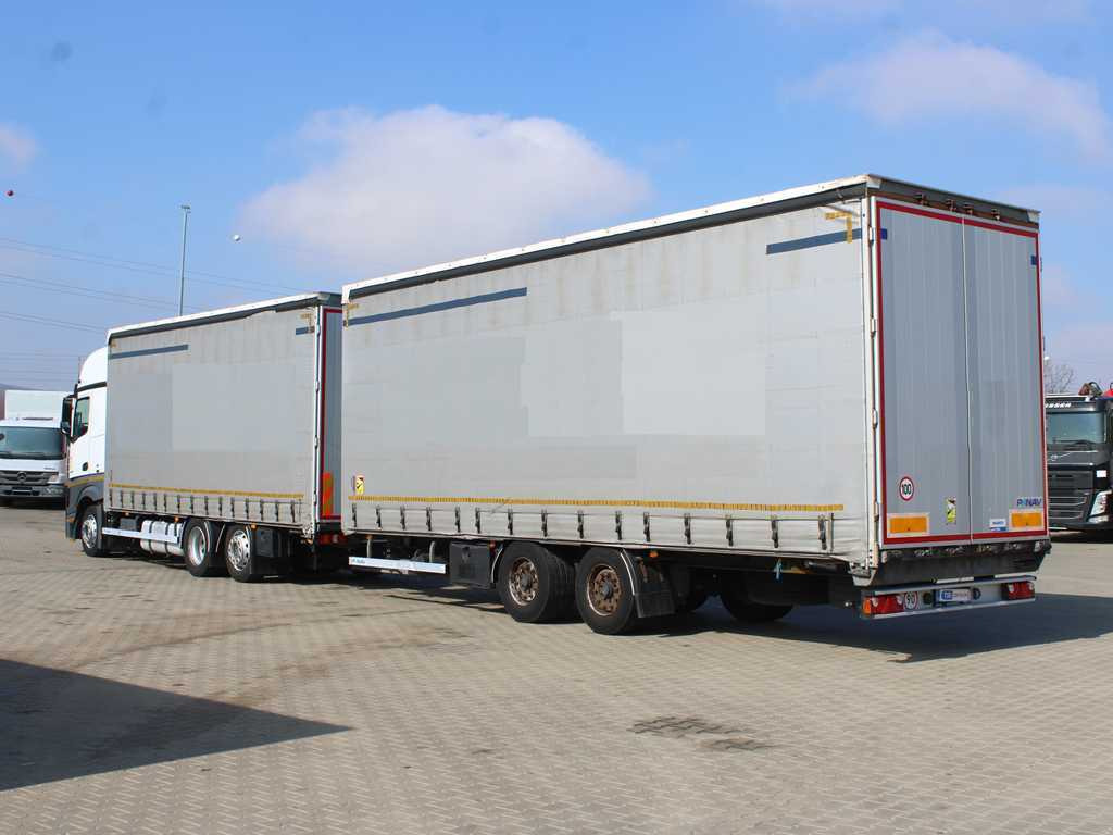 Mercedes-Benz Actros 2542, EURO 6, 6X2, AIR SUSPENSION + PANAV TV018M - 侧帘卡车:图5 Mercedes-Benz Actros 2542, EURO 6, 6X2, AIR SUSPENSION + PANAV TV018M - 侧帘卡车:图5
