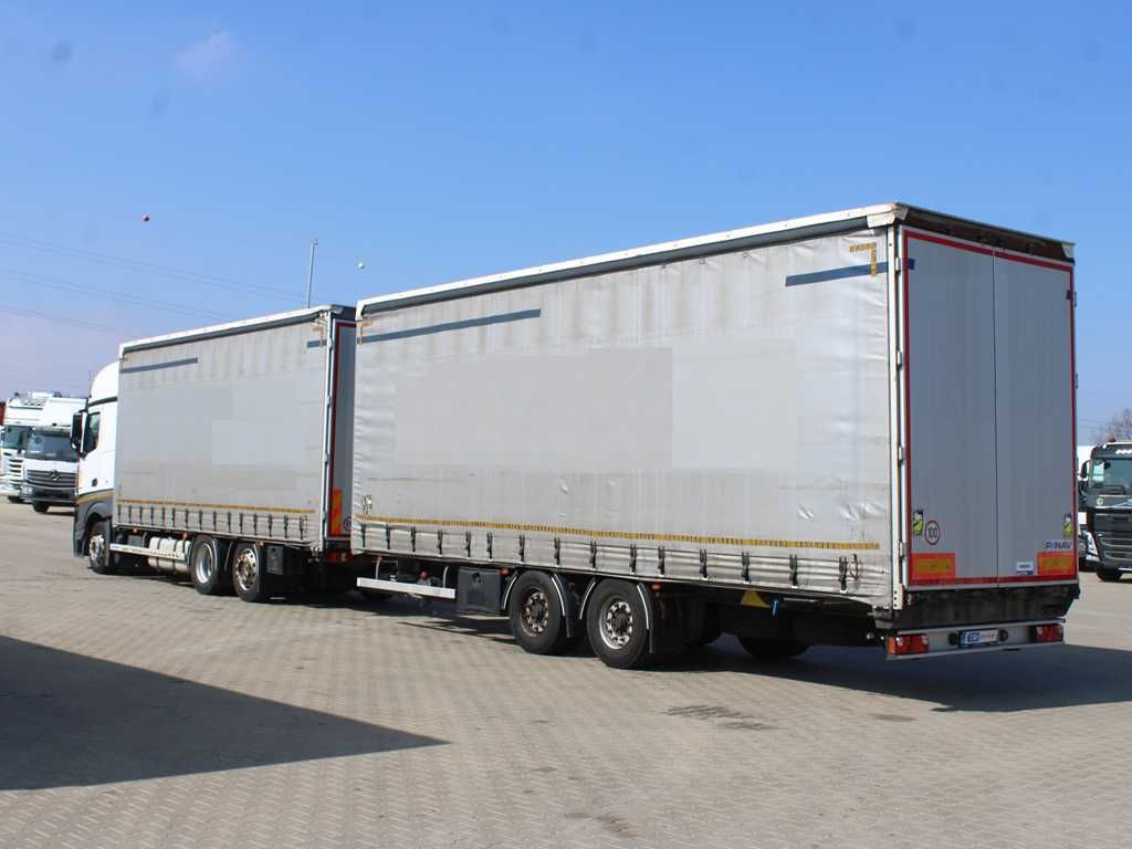 Mercedes-Benz Actros 2542, EURO 6, 6X2 + PANAV TV018M - 侧帘卡车:图4 Mercedes-Benz Actros 2542, EURO 6, 6X2 + PANAV TV018M - 侧帘卡车:图4
