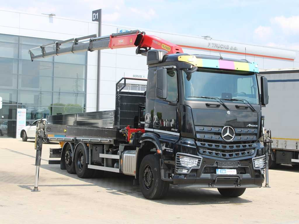 Mercedes-Benz Arocs 2542, 6X2, EURO 6, CAMERA, PALFINGER PK 24 - 起重车:图2 Mercedes-Benz Arocs 2542, 6X2, EURO 6, CAMERA, PALFINGER PK 24 - 起重车:图2