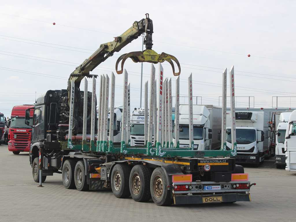 Mercedes-Benz Arocs 3351, 6x6, HYDRAULIC ARM LOGLIFT ET450, TYRES 80% - 牵引车, 木材运输半挂车:图5 Mercedes-Benz Arocs 3351, 6x6, HYDRAULIC ARM LOGLIFT ET450, TYRES 80% - 牵引车, 木材运输半挂车:图5