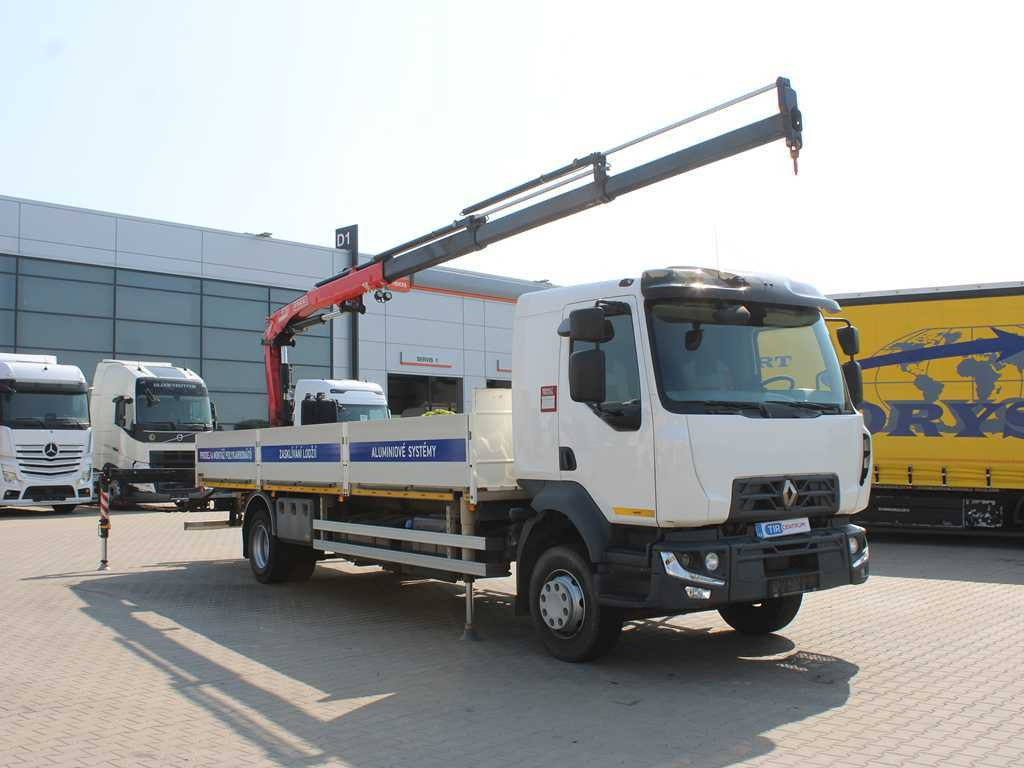 Renault D 250, EURO 6, SIDE, HYDRAULIC ARM FASSI F110 - 栏板式/ 平板卡车, 起重车:图3 Renault D 250, EURO 6, SIDE, HYDRAULIC ARM FASSI F110 - 栏板式/ 平板卡车, 起重车:图3