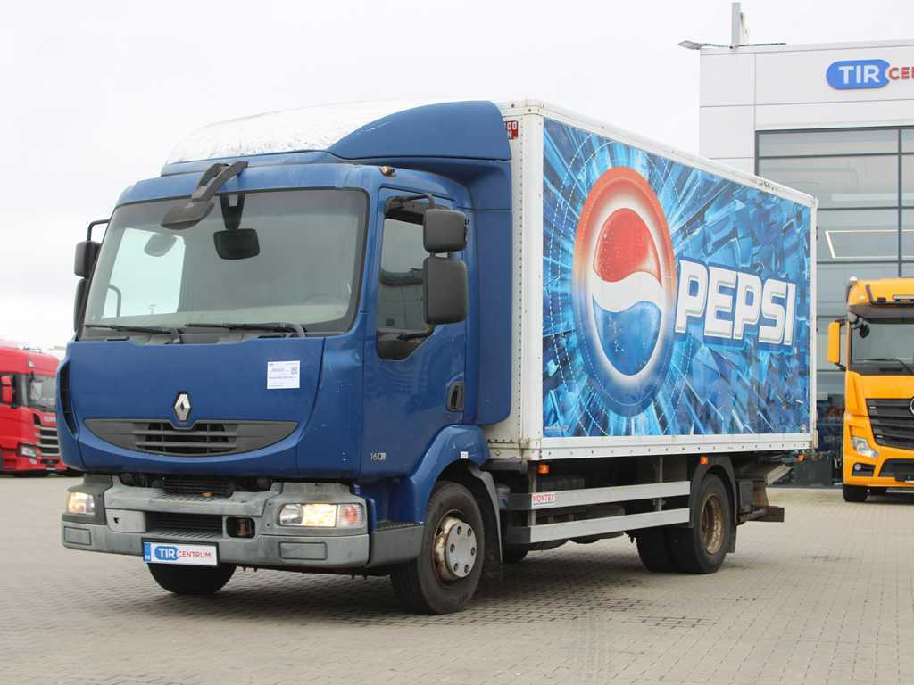 Renault MIDLUM 160.10, EURO 4, HYDRAULIC FRONT, TIRE 80% - 厢式卡车:图1 Renault MIDLUM 160.10, EURO 4, HYDRAULIC FRONT, TIRE 80% - 厢式卡车:图1