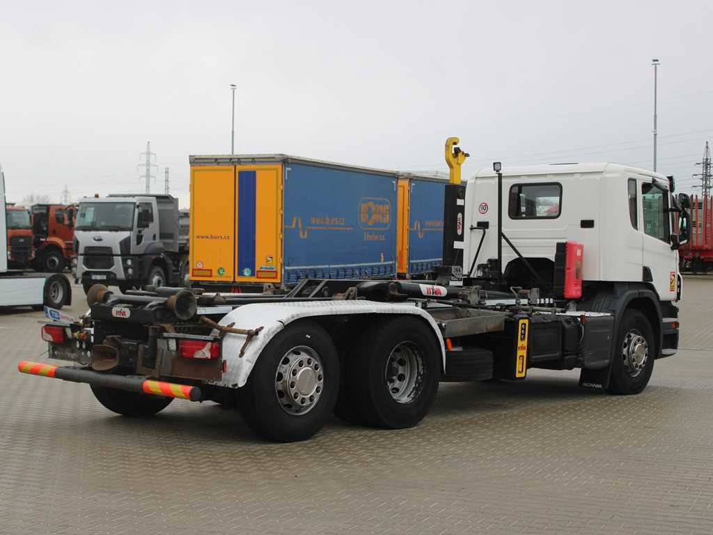 Scania P410, EURO 6, 6X2, CONTAINER HOOK CARRIER, LIFTING AXLE - 吊钩升降车:图4 Scania P410, EURO 6, 6X2, CONTAINER HOOK CARRIER, LIFTING AXLE - 吊钩升降车:图4