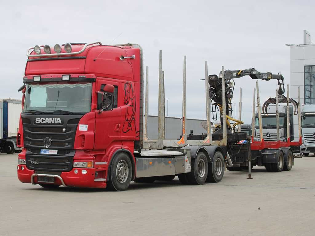 Scania R 480, CRANE LHO L120Z(78), 6X4 - 起重车:图1 Scania R 480, CRANE LHO L120Z(78), 6X4 - 起重车:图1