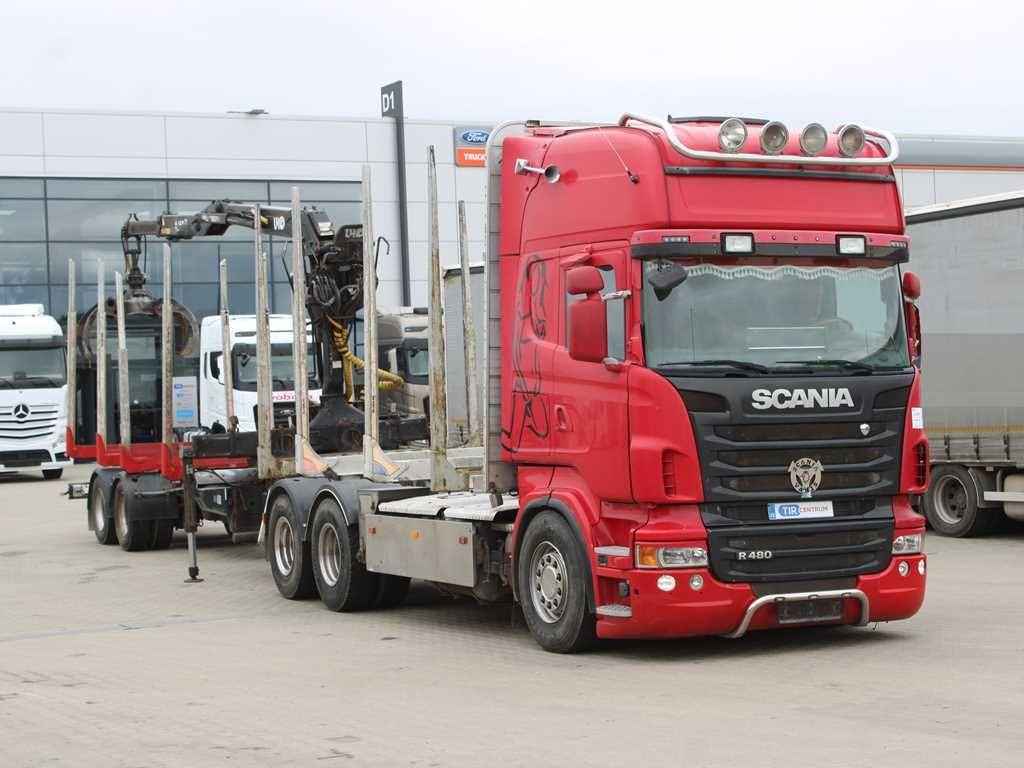Scania R 480, CRANE LHO L120Z(78), 6X4 - 起重车:图2 Scania R 480, CRANE LHO L120Z(78), 6X4 - 起重车:图2