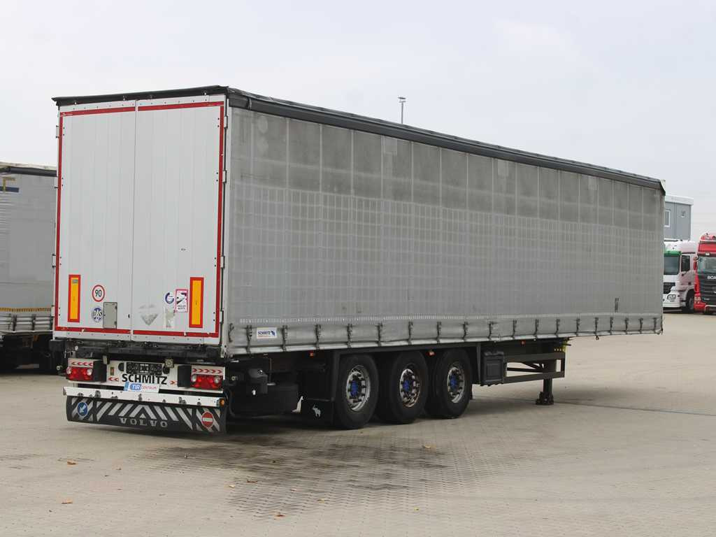 Schmitz SCHMITZ CARGOBULL, LIFTING AXLE, MULTILOCK - 侧帘半拖车:图4 Schmitz SCHMITZ CARGOBULL, LIFTING AXLE, MULTILOCK - 侧帘半拖车:图4