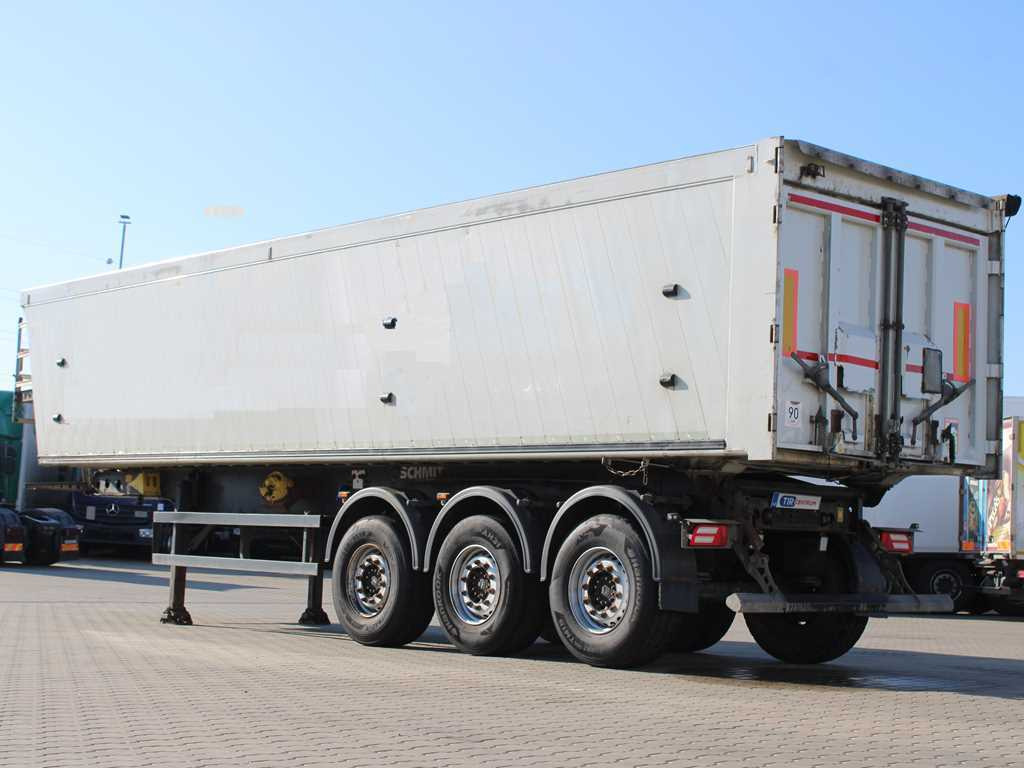 Schmitz SKI 24 SL 10.5, AXLES 9t, 49m³, LIFTING AXLE, ALUMINUM BODY - 翻斗半拖车:图4 Schmitz SKI 24 SL 10.5, AXLES 9t, 49m³, LIFTING AXLE, ALUMINUM BODY - 翻斗半拖车:图4