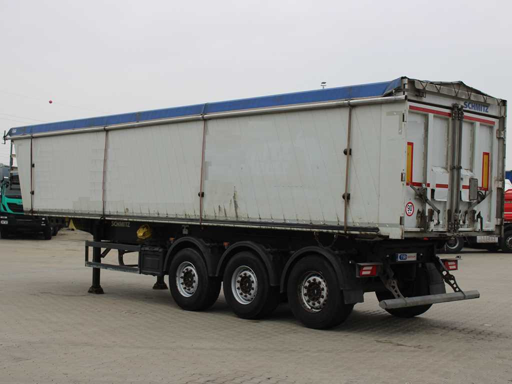 Schmitz SKI 24 SL 10.5, AXLES 9t, LIFTING AXLE, ALUMINUM BODY - 翻斗半拖车:图4 Schmitz SKI 24 SL 10.5, AXLES 9t, LIFTING AXLE, ALUMINUM BODY - 翻斗半拖车:图4