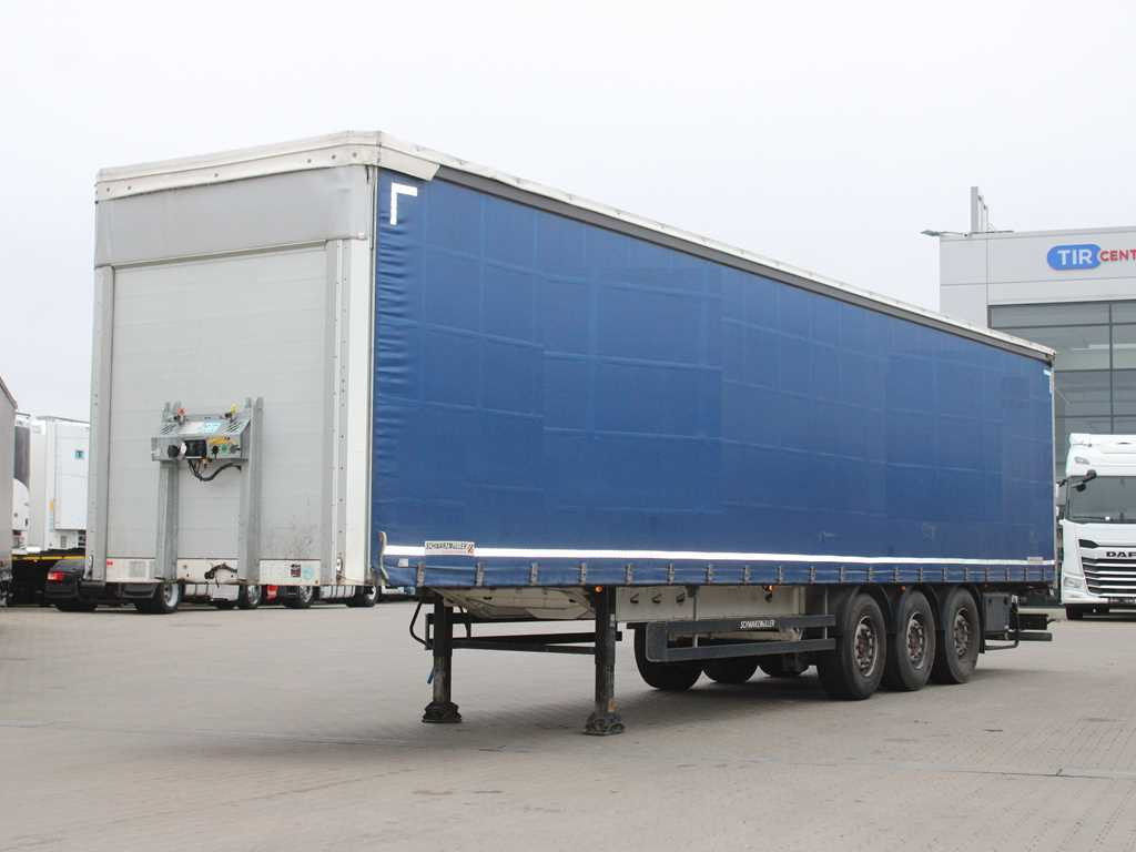 Schwarzmüller SPA 3/E, LIFT AXLE, LOADER, MULTILOCK, SAF - 侧帘半拖车:图1 Schwarzmüller SPA 3/E, LIFT AXLE, LOADER, MULTILOCK, SAF - 侧帘半拖车:图1