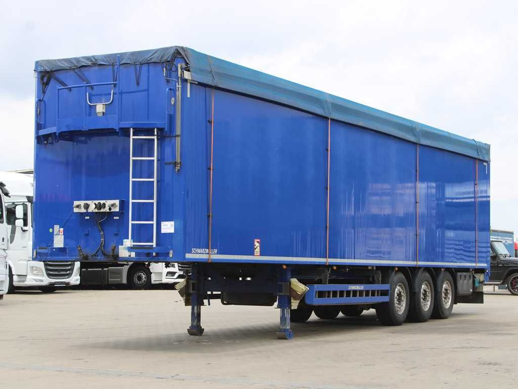 Schwarzmüller SPA 3/E, LIFTING AXLE, SAF, WALKINGFLOOR - 活动底半拖车:图1 Schwarzmüller SPA 3/E, LIFTING AXLE, SAF, WALKINGFLOOR - 活动底半拖车:图1