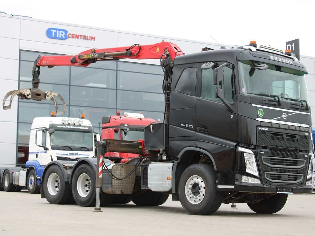 Volvo FH 540, 6X4, VEB+, Crane EPSILON Q170Z96 - 木材运输车, 起重车:图2 Volvo FH 540, 6X4, VEB+, Crane EPSILON Q170Z96 - 木材运输车, 起重车:图2