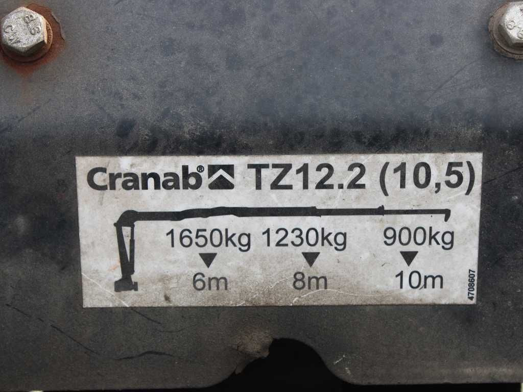 木材运输车 Volvo FHL 3C, EURO 5EEV, 6X4, CRANE CRANAB TZ12.2：图8