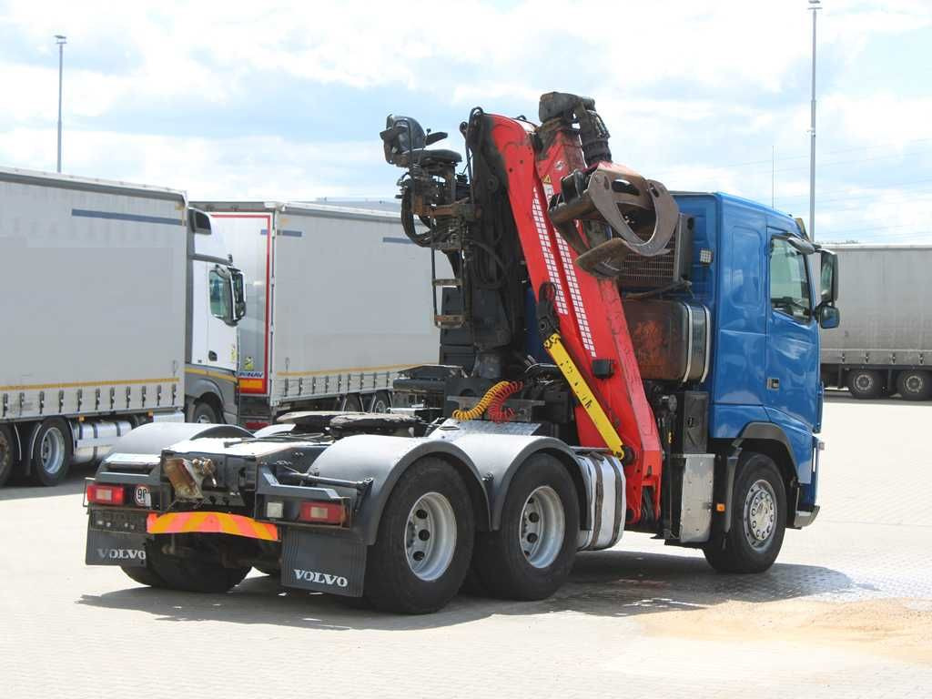 Volvo FHL 3C, EURO 5EEV, 6X4, CRANE CRANAB TZ12.2 - 木材运输车:图3 Volvo FHL 3C, EURO 5EEV, 6X4, CRANE CRANAB TZ12.2 - 木材运输车:图3