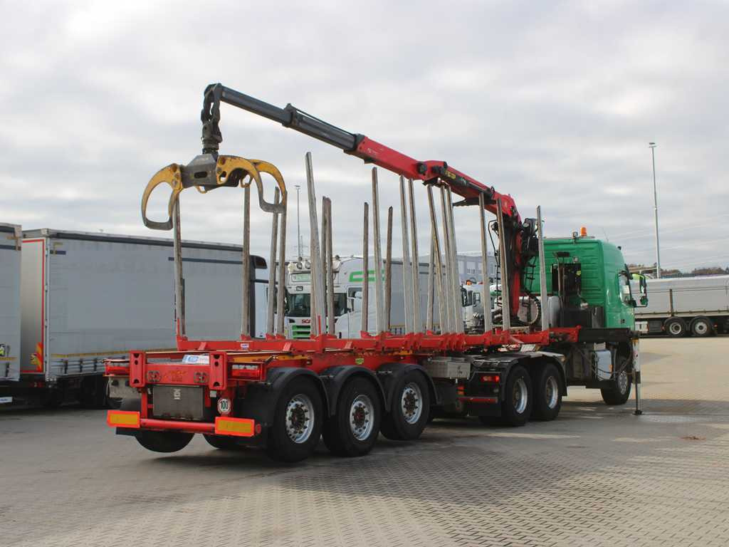 Volvo FM 540, EURO 6, 6X6, VEB+, PALFINGER Q170Z96 ARM + UMIKOV, PRICE FOR THE WHOLE SET!! - 牵引车, 木材运输半挂车:图5 Volvo FM 540, EURO 6, 6X6, VEB+, PALFINGER Q170Z96 ARM + UMIKOV, PRICE FOR THE WHOLE SET!! - 牵引车, 木材运输半挂车:图5