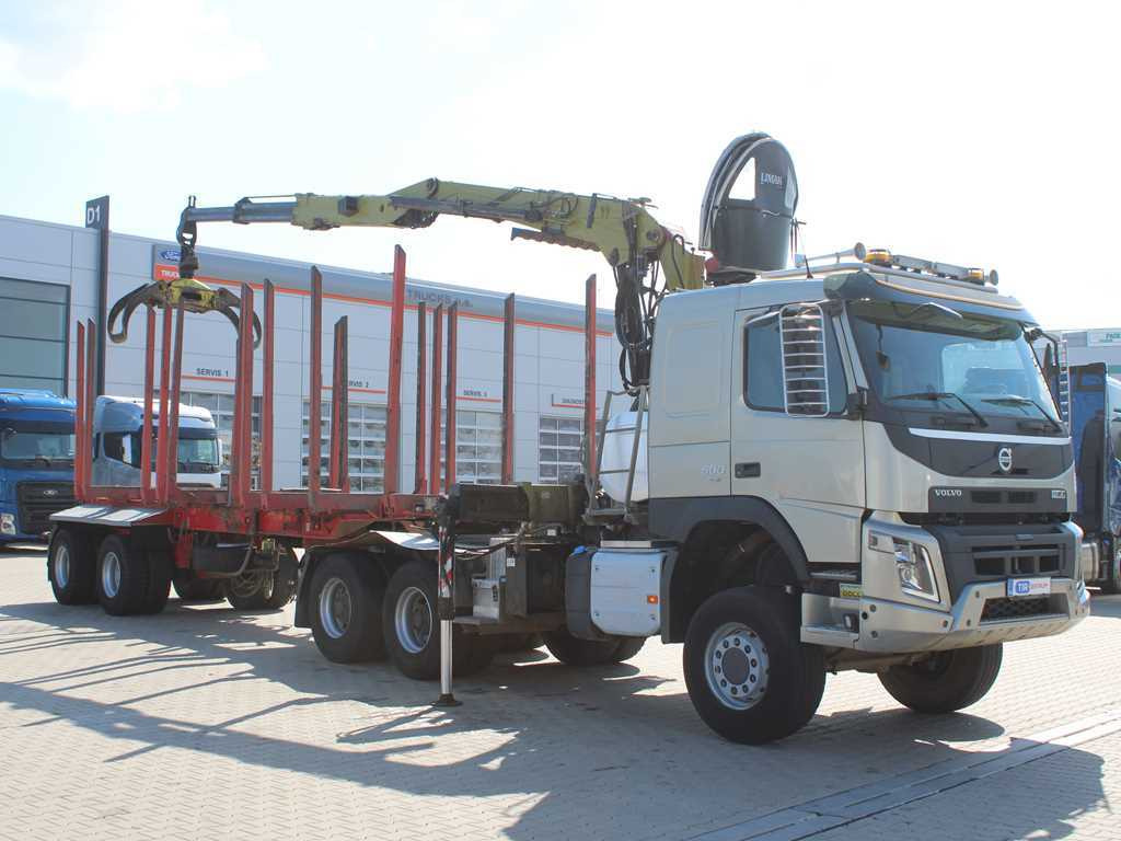 Volvo FMX 500, 6X6, LOGLIFT F265Z95 + DOLL trailer (2007) - 牵引车, 木材运输半挂车:图4 Volvo FMX 500, 6X6, LOGLIFT F265Z95 + DOLL trailer (2007) - 牵引车, 木材运输半挂车:图4