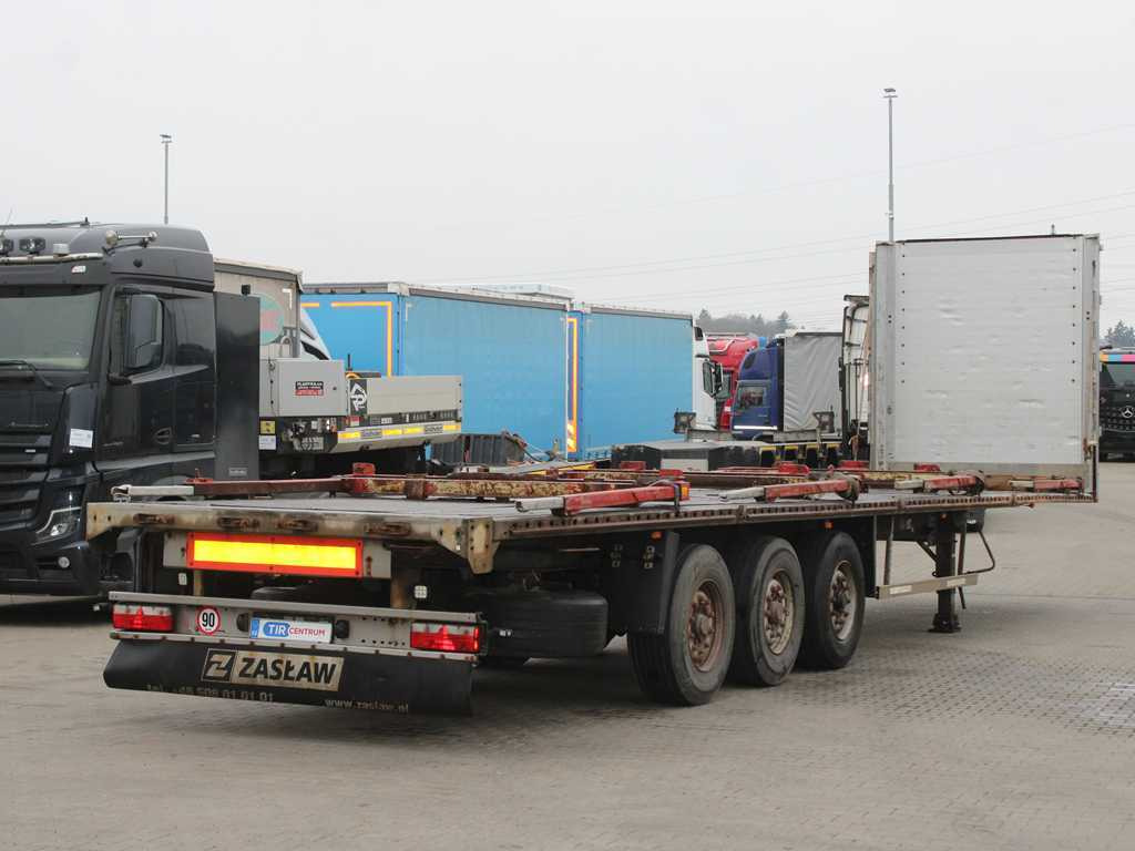 ZASŁAW D-651A, LIFTING AXLE - 栏板式/ 平板半拖车:图4 ZASŁAW D-651A, LIFTING AXLE - 栏板式/ 平板半拖车:图4