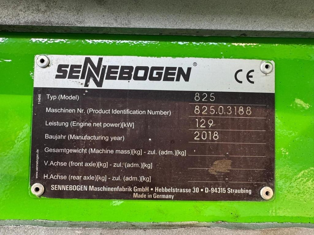 Sennebogen 825M E - 垃圾/ 工业叉装车:图5 Sennebogen 825M E - 垃圾/ 工业叉装车:图5