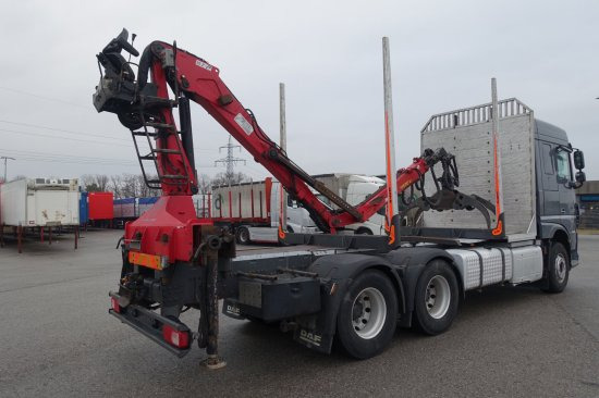 DAF FAT XF 510 mit Penz Ladekran 15Z8.70 inkl. Holzgreifer 6x4 - 木材运输车:图4 DAF FAT XF 510 mit Penz Ladekran 15Z8.70 inkl. Holzgreifer 6x4 - 木材运输车:图4