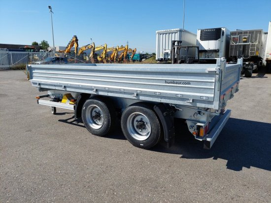 HUMBAUR HTK 754020 Tandem 3-Seitenkipper, Vollverzinkt, - 翻斗拖车:图2 HUMBAUR HTK 754020 Tandem 3-Seitenkipper, Vollverzinkt, - 翻斗拖车:图2
