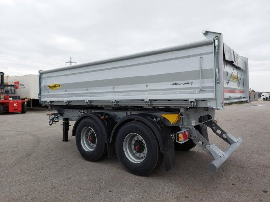 HUMBAUR HTK195024 Tandem 3-Seitenkipper Verzinkt, SAF-Achsen, Rollplane, - 翻斗拖车:图4 HUMBAUR HTK195024 Tandem 3-Seitenkipper Verzinkt, SAF-Achsen, Rollplane, - 翻斗拖车:图4