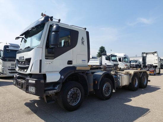 Iveco 8x4 Meiller Abroller, Automatik, E6, Retarder, - 吊钩升降车, 起重车:图1 Iveco 8x4 Meiller Abroller, Automatik, E6, Retarder, - 吊钩升降车, 起重车:图1