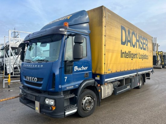Iveco Eurocargo 120E22 Plane, Schalter LBW, Engine damage - 侧帘卡车:图1 Iveco Eurocargo 120E22 Plane, Schalter LBW, Engine damage - 侧帘卡车:图1
