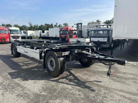 Krone AZW 18, Lafette, Krone-Achsen, Neu - 集装箱运输车/ 可拆卸车身的拖车:图3 Krone AZW 18, Lafette, Krone-Achsen, Neu - 集装箱运输车/ 可拆卸车身的拖车:图3